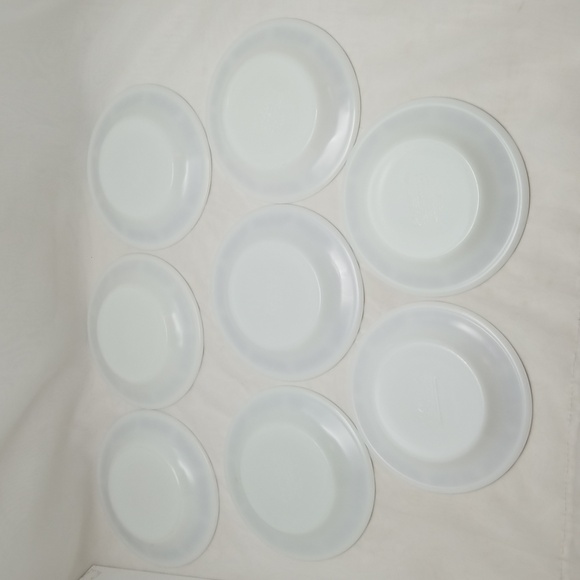 Pyrex Copper Filigree Bread & Butter Plates - Picture 3 of 12